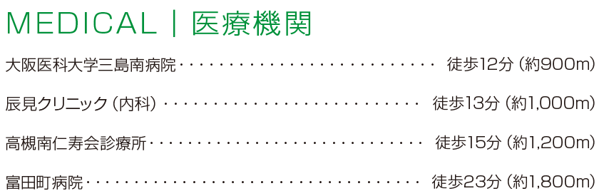 MEDICAL｜医療機関