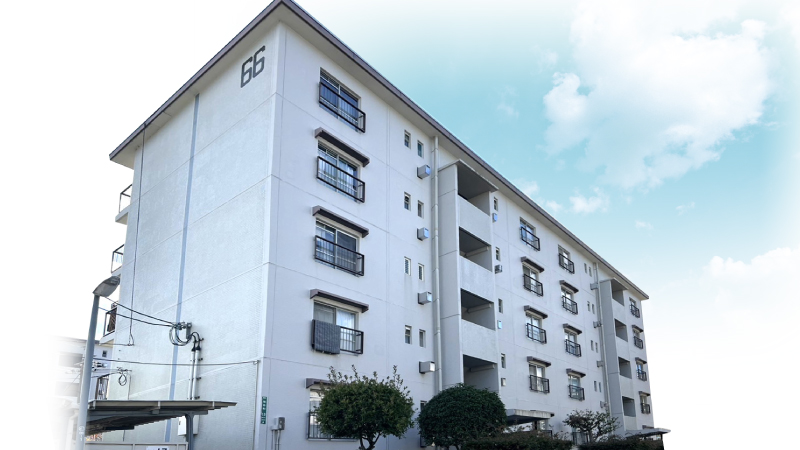 高槻市牧田町（富田団地66号棟）